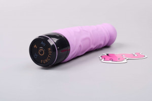 Silikónový vibrátor Čučoriedka Original (20 cm)