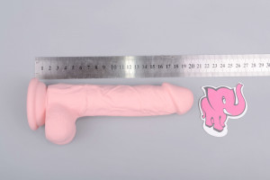 Silikónové dildo Median rozmery