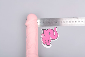 Silikónové dildo Median rozmery