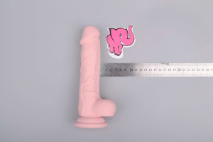 Silikónové dildo Median rozmery