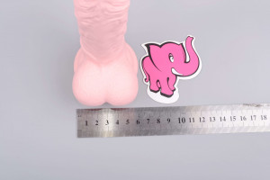 Silikónové dildo Median rozmery