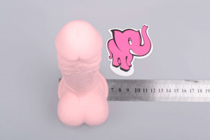 Silikónové dildo Median rozmery