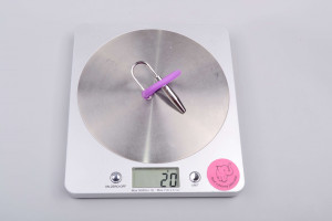 Sperma Stopper so silikónovým krúžkom Glans Ring (8 mm), váha