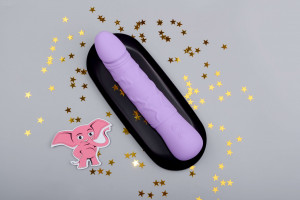 Silikónový vibrátor Čučoriedka 3