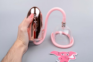 Automatická hlavica k vákuovým pumpám Rose Gold