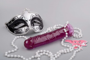 Dildo s prísavkou Purple II (19,5 cm)