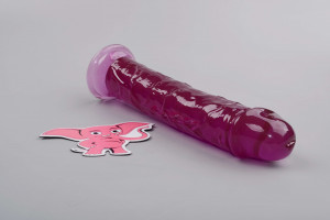 Dildo s prísavkou Purple II (19,5 cm)