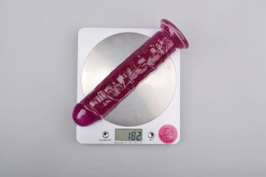 Dildo s prísavkou Purple II (19,5 cm), váha