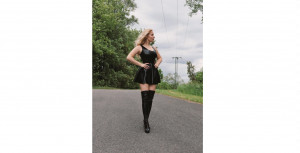 Latexové šaty Tessa