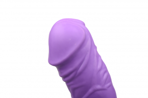 Gélový vibrátor XXL Violet