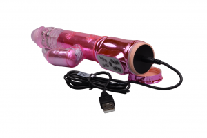 Perličkový prirážajúci vibrátor DeLuxe II