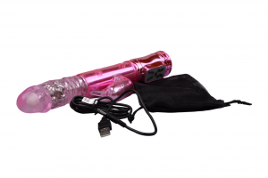 Perličkový prirážajúci vibrátor DeLuxe II