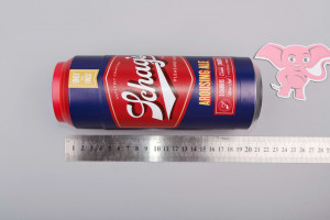Masturbátor Beer Can Arousing Ale (20 cm), rozmery