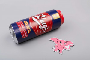 Masturbátor Beer Can Arousing Ale (20 cm)