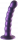 Análne guľôčkové dildo Metallico Beaded (13,8 cm), fialové