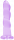 Dildo s prísavkou Majestic (17 cm), fialové