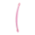 Obojstranné gélové dildo Flexi Duo (42 cm), ružové