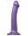 Strap-on-me dildo s prísavkou Metallic Shine M (18 cm), fialové