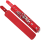 ROUGE Leather Wrist Cuffs Red