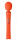 Fun Factory VIM masážna hlavica (31 cm), oranžová