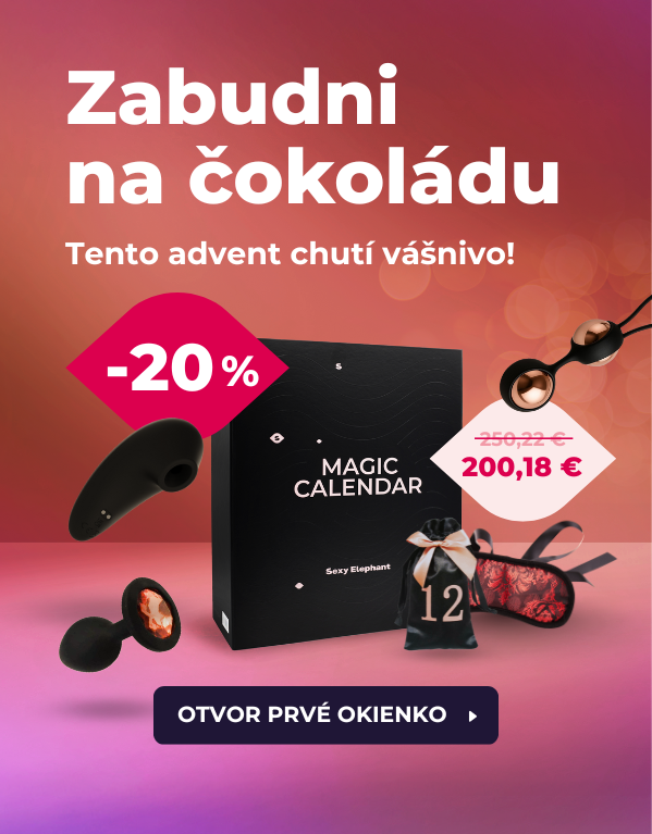 Objav prémiový a magický adventný kalendár Sexy Elephant 2025.