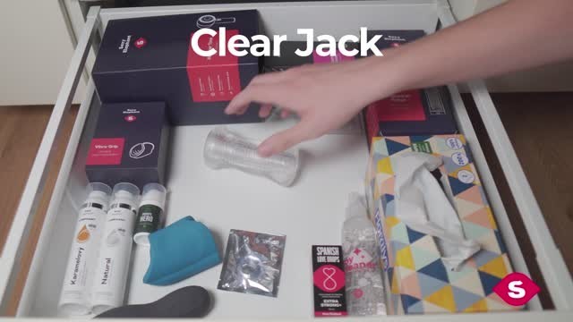 video: Predstavenie Masturbátora Clear Jack (12,4 cm)